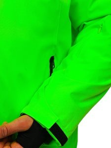 Men's Winter Sport Jacket Green-Neon Bolf HH011