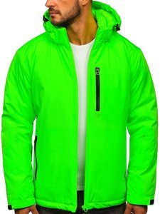 Men's Winter Sport Jacket Green-Neon Bolf HH011