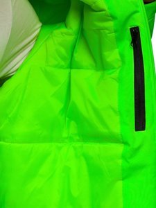 Men's Winter Sport Jacket Green-Neon Bolf HH011