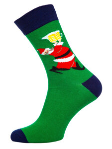 Men's X-mas Socks Multicolour Bolf MCHM1-4P 4 PACK