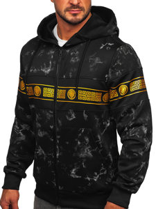 Men's Zip Hoodie Black Bolf 27B8125