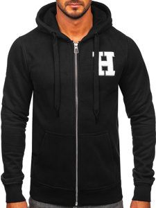 Men's Zip Hoodie Black Bolf MF2006