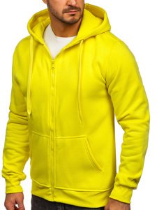 Men's Zip Hoodie Light Yellow Bolf 2008