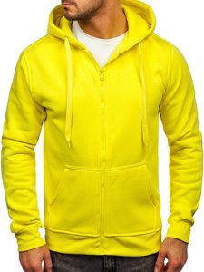 Men's Zip Hoodie Light Yellow Bolf 2008