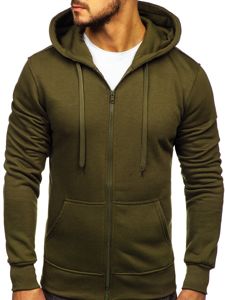 Men's Zip Hoodie Olive Bolf 2008