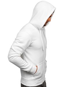 Men's Zip Hoodie White Bolf 2008