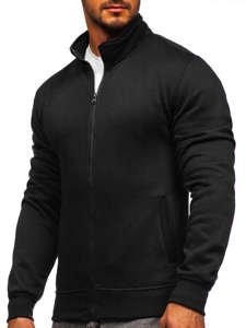 Men's Zip Stand Up Sweatshirt Black Bolf B2002