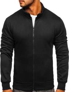 Men's Zip Stand Up Sweatshirt Black Bolf B2002