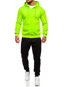 Men's Zip Tracksuit Celadon Bolf D004