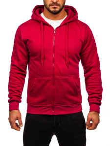 Men's Zip Tracksuit Claret Bolf D004