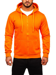 Men's Zip Tracksuit Orange Bolf D004