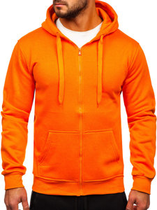 Men's Zip Tracksuit Orange Bolf D004