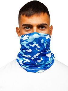 Snood Scarf Camo Blue Bolf YW0504M