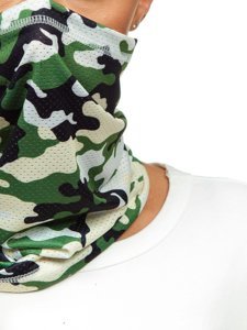 Snood Scarf Camo Khaki YW0506