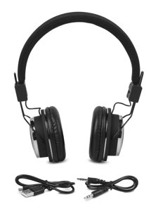 Stereo Headphones Bluetooth Graphite QBM-06