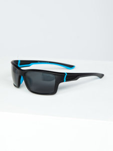 Sunglasses Black-Blue Bolf MIAMI6