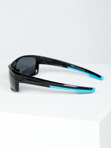 Sunglasses Black-Blue Bolf MIAMI7