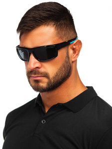 Sunglasses Black-Blue Bolf MIAMI7