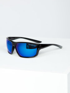 Sunglasses Black-Blue Bolf PLS7