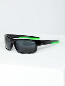 Sunglasses Black-Green Bolf MIAMI7