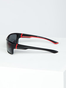 Sunglasses Black-Red Bolf MIAMI6