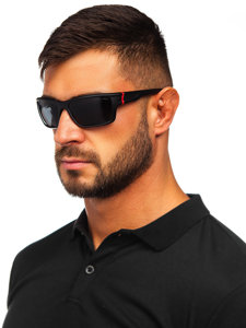 Sunglasses Black-Red Bolf MIAMI6