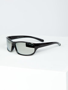 Sunglasses Black-Silver Bolf PLS12