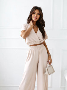 Women's 2-Piece Outfit Light Breeze Beige Bolf 8178