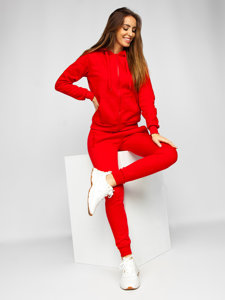 Women's 2-Piece Outfit Red Bolf 0003