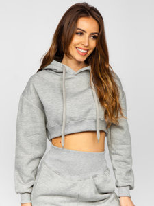 Women's 2-Piece Oversize Tracksuit Grey Bolf 8C68