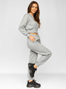 Women's 2-Piece Oversize Tracksuit Grey Bolf 8C78