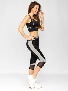 Women's 2-Piece Sport Outfit Black Bolf XL013