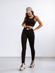 Women's 2-Piece Tracksuit Black Bolf 022A