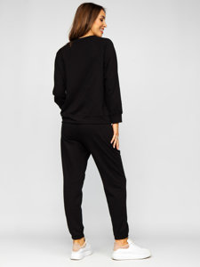 Women's 2-Piece Tracksuit Black Bolf 52308