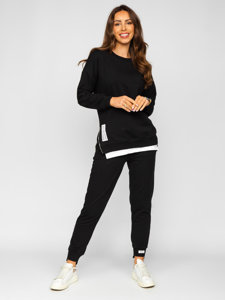 Women's 2-Piece Tracksuit Black Bolf VE05