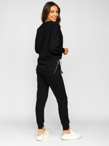 Women's 2-Piece Tracksuit Black Bolf VE05