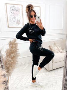 Women's 2-Piece Tracksuit Black Bolf VE22