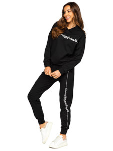 Women's 2-Piece Tracksuit Black Bolf VE43