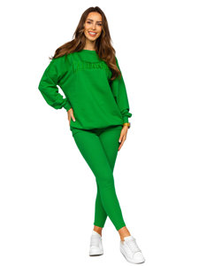 Women's 2-Piece Tracksuit California Green Bolf VE50