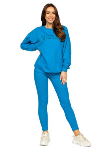 Women's 2-Piece Tracksuit California Royal Blue Bolf VE50