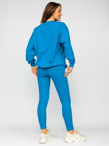 Women's 2-Piece Tracksuit California Royal Blue Bolf VE50