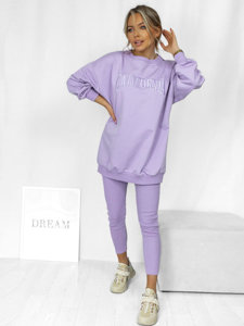 Women's 2-Piece Tracksuit California Violet Bolf VE50