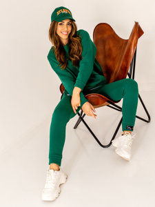 Women's 2-Piece Tracksuit Green Bolf T2247A