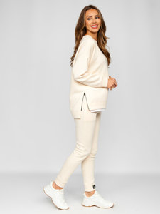 Women's 2-Piece Tracksuit Light Pink Bolf T2247