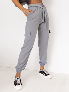 Women’s Cargo Joggers Grey Bolf 8266