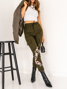 Women's Cargo Joggers Khaki Bolf AF5120NDA