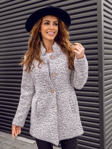 Women's Coat White Bolf 6011-1