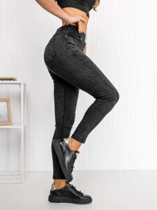 Women's Denim Leggings Black Bolf W7260