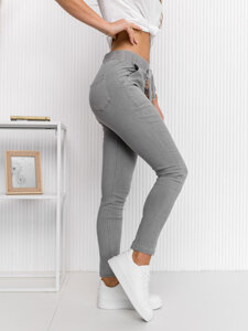 Women's Denim Leggings Grey Bolf S108