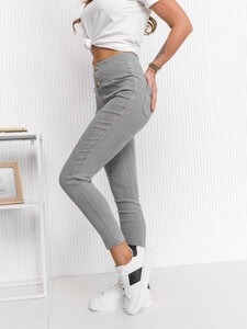 Women's Denim Leggings Grey Bolf S110